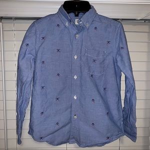 Crewcuts boys skier button up